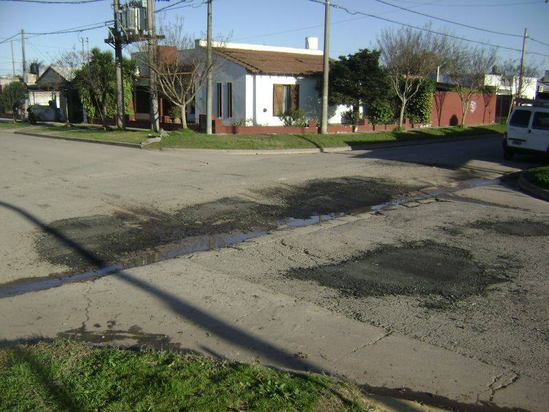 Comenzaron trabajos de bacheo