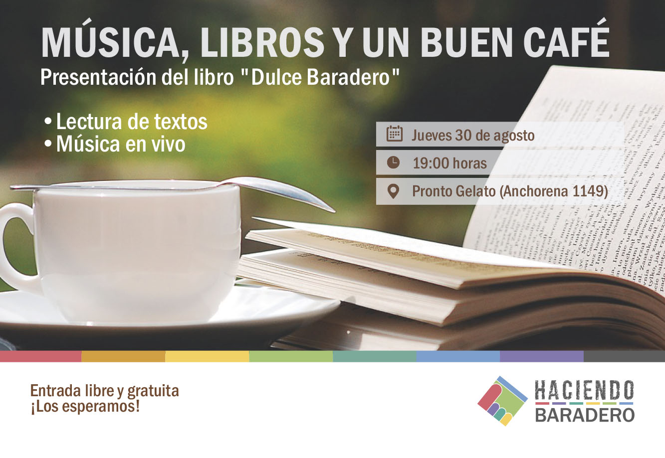 La propuesta del jueves: Música, libros y un buen café