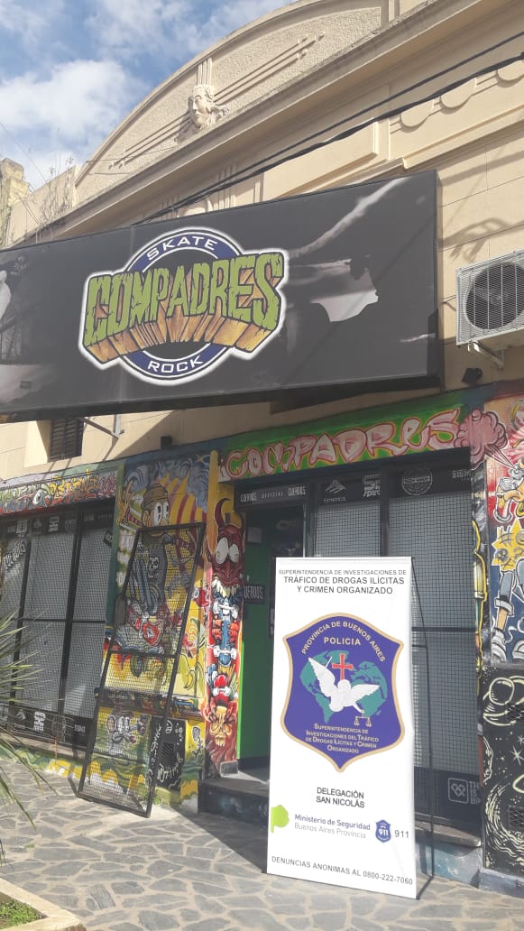 Narcotráfrico.En este momento allanamientos en el centro de nuestra ciudad.
