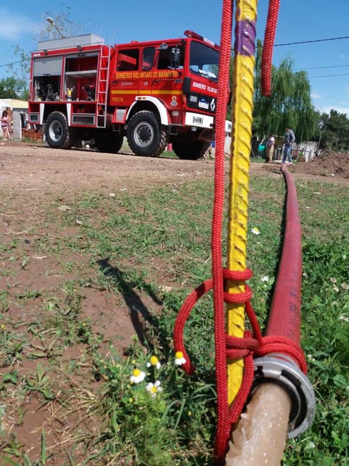 Asistencia de Bomberos por la tormenta