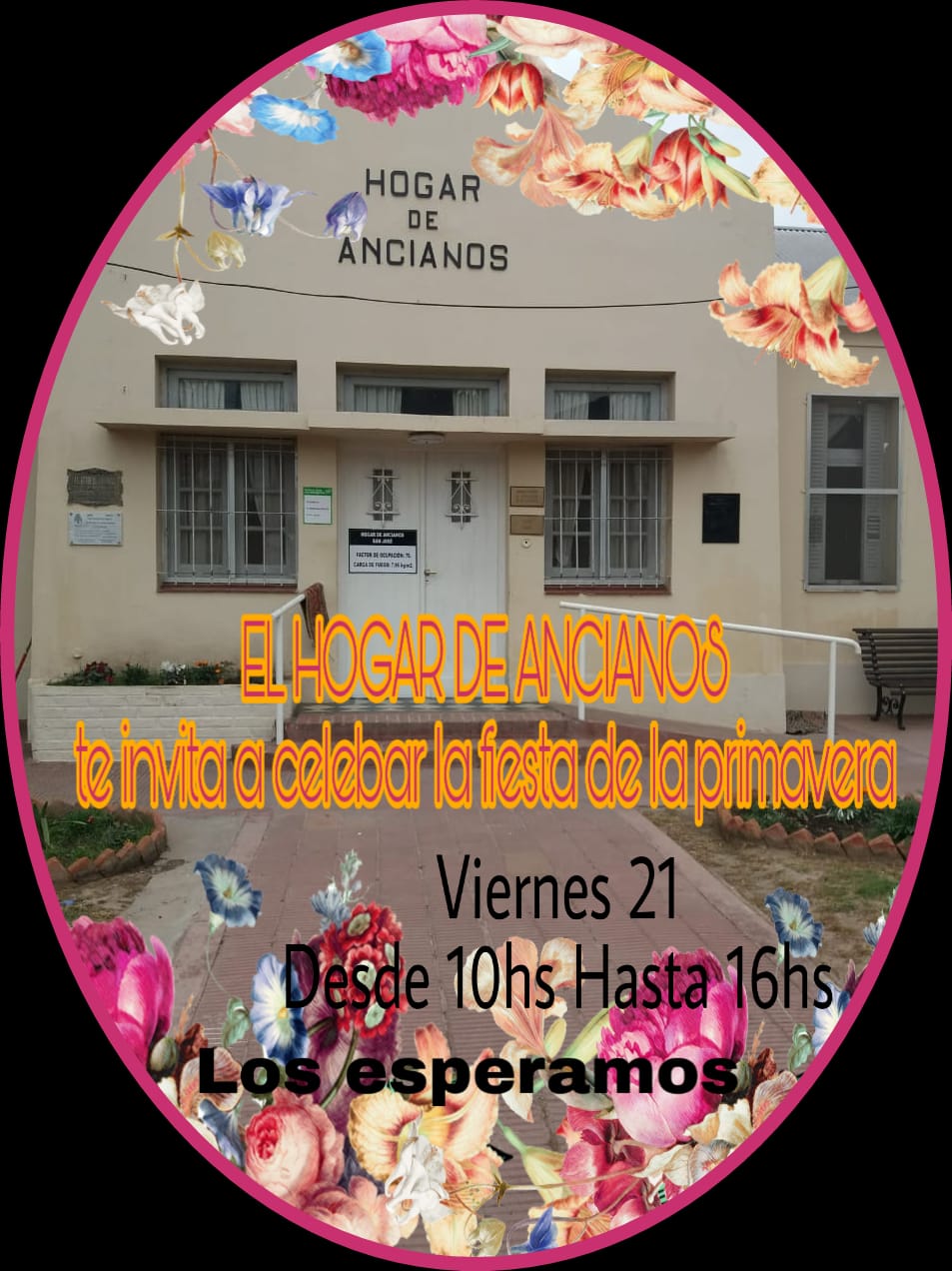 Invitación Hogar de Ancianos Baradero