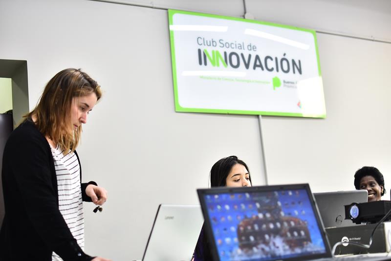 ¡Empezaron nuevos talleres en el Club Social de Innovación!