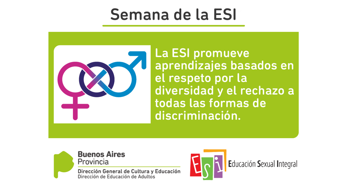 Los alumnos del Ferrari en la «Semana de la Educación Sexual Integral»
