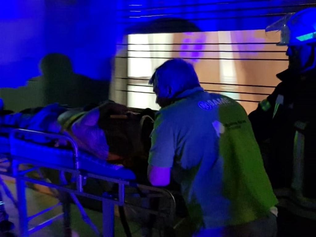 San Pedro:Bomberos salvó a un hombre que pretendía quitarse la vida