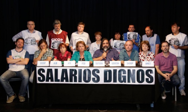 Docentes, judiciales, estatales y médicos bonaerenses vuelven al paro esta semana