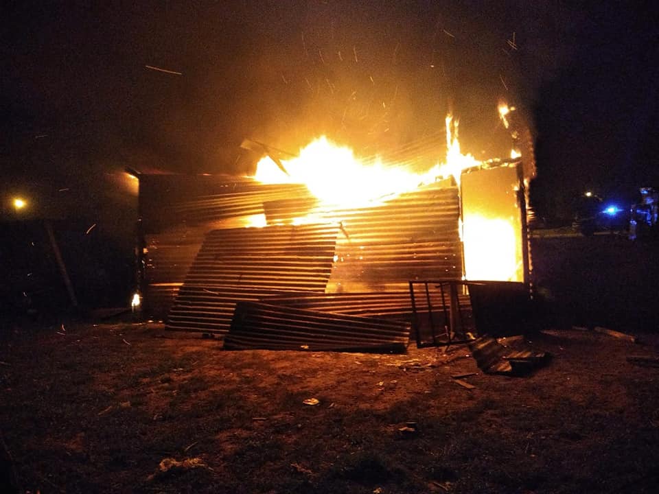 Incendio de vivienda «Barrio La Igualdad»