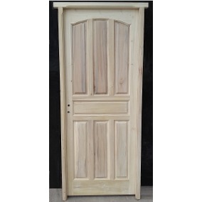 Se llevaron una puerta de una casa en construcción