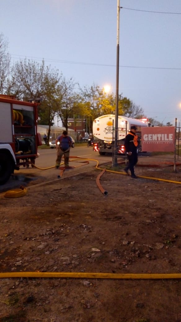 Incendio: El propietario del Galpón contó lo sucedido