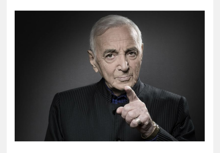 Falleció Charles Aznavour