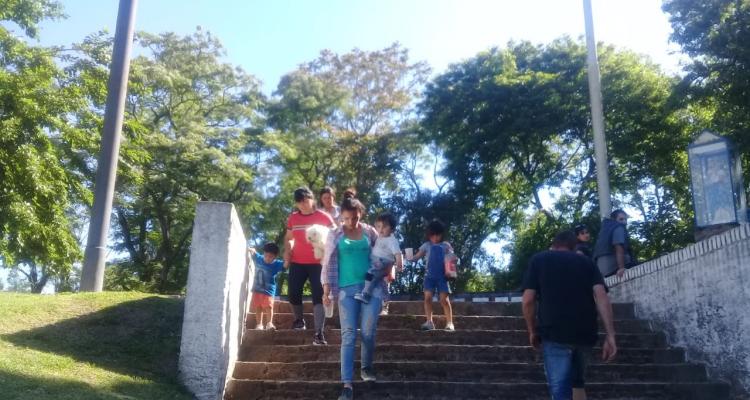 San Pedro.Fue incesante la llegada de turistas por el fin de semana largo