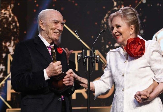 Martín Fierro de Radio El conmovedor homenaje a Cacho Fontana y Pinky