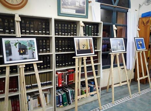 Fotografía y letras en la Biblioteca Municipal.