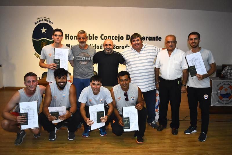 Se entregaron certificados de egreso a Guardavidas de Baradero