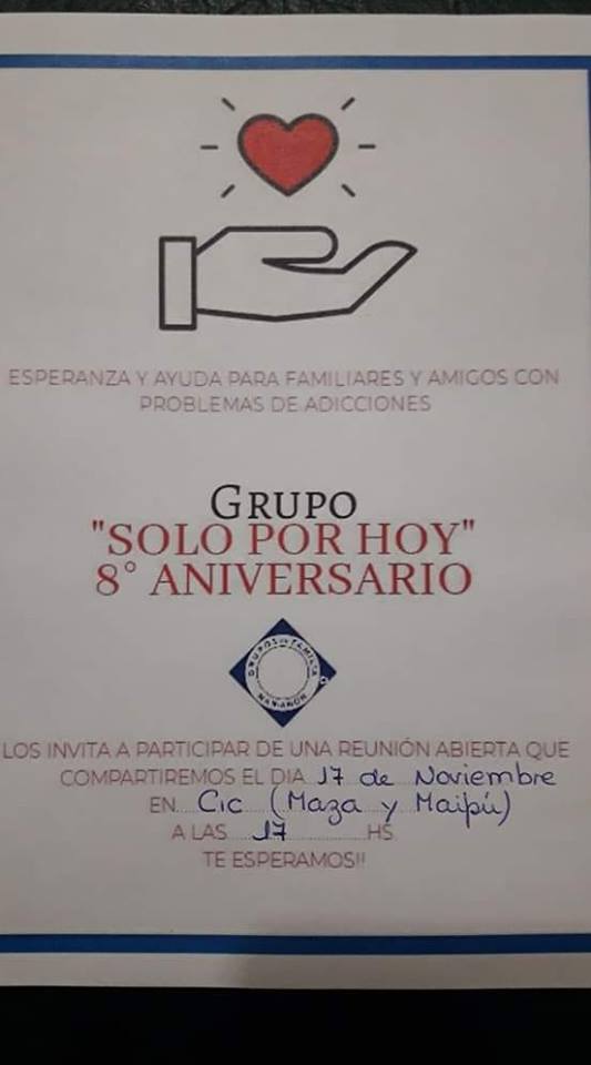 Nar-Anon invita a una charla abierta en el CIC