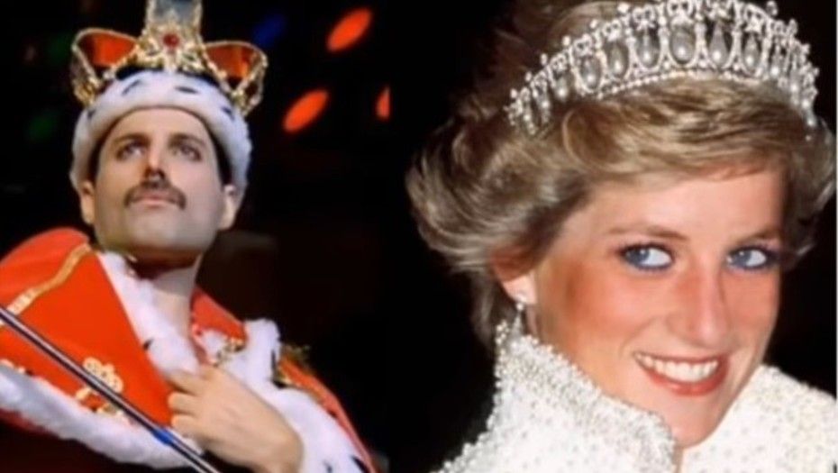 El día que Freddie Mercury vistió de hombre a Lady Di para llevarla a un boliche gay