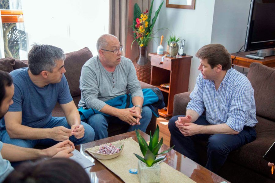Luis Verdina estuvo reunido con autoridades municipales de Río Grande