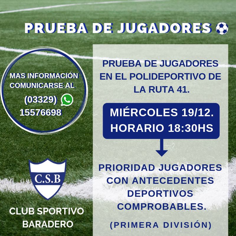 Lobo está?: Sportivo hará seleccion de jugadores