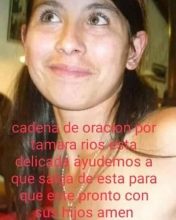 Colecta y cadena de oración por Tamara Ríos