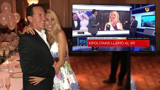 Victoria Xipolitakis llamó al 911 para echar de su departamento al padre de su hijo