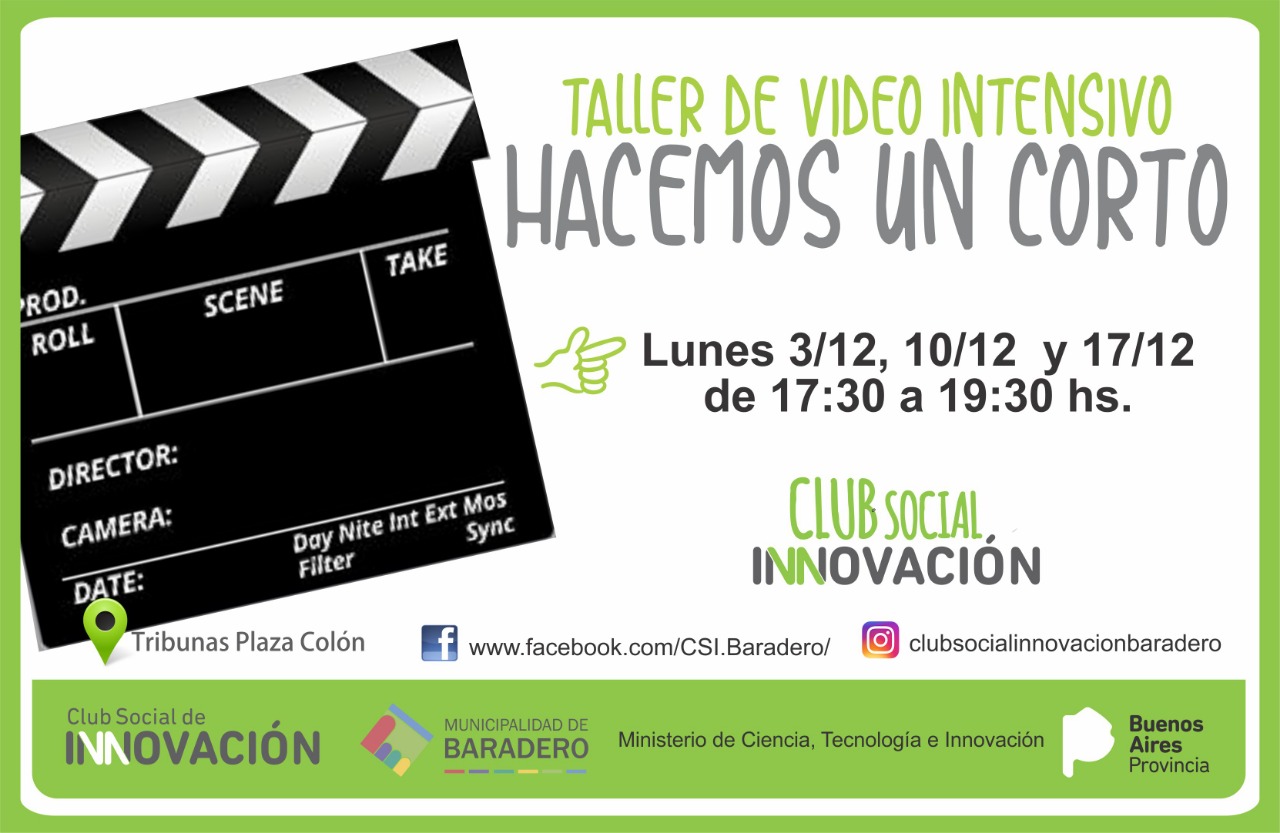 El Club Social de Innovación arrancó diciembre con dos nuevos talleres