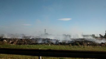 Basural a cielo abierto: Lo quieren erradicar para el 2030.