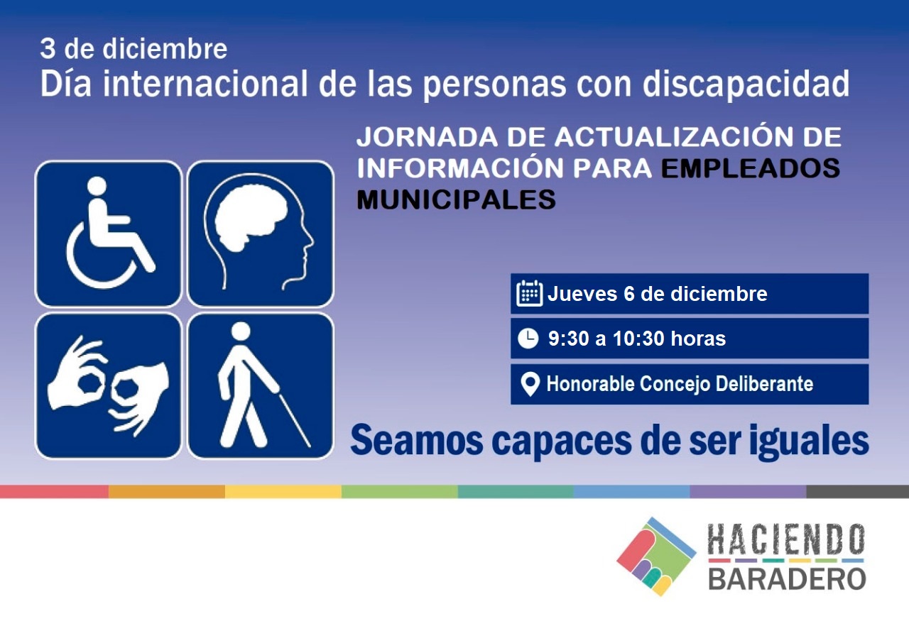 Actividades en el marco del Día Internacional de las Personas con Discapacidad