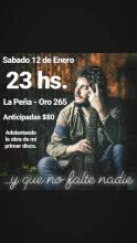 Que no falte nadie: Juan Sebastián Concilio presenta su primer disco