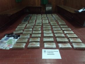 Repercusión Nacional: Llevaban 95 kilos de marihuana cuando los atropelló un tren