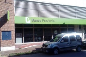 Nueva fachada del Banco de la Provincia