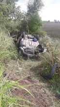 Accidente en la ruta nacional N°9