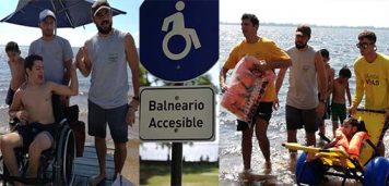 Santa Fe ya cuenta con un parador accesible “Playa Grande”