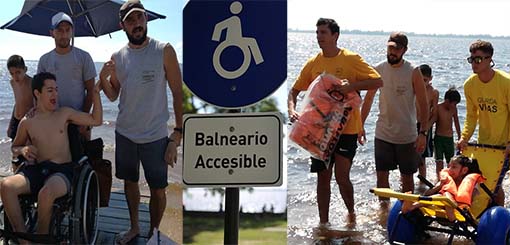 Santa Fe ya cuenta con un parador accesible “Playa Grande”