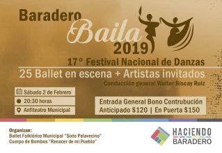 Baradero Baila 2019: 17° Festival Nacional de Danzas