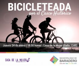 Bicicleteada por el casco histórico