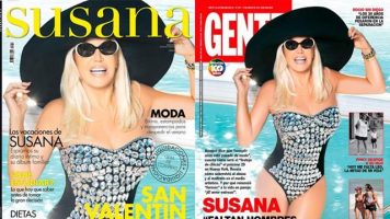 Susana es tapa de Gente con una foto de 2013 de su revista