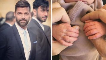 Ricky Martin anunció que adoptó una nena con su marido Jwan Yosef