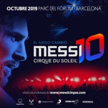El show del Cirque Du Soleil sobre Lionel Messi ya tiene fecha y lugar de estreno