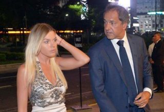 Gisela Berger contra Daniel Scioli en twitter