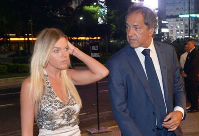 Gisela Berger contra Daniel Scioli en twitter