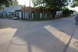 Sin Luz: Se cortaron dos cables de media tensión