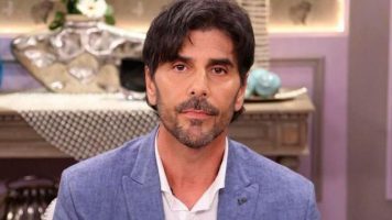 La primera foto de Juan Darthés en Brasil, acompañado por su esposa y sus hijos