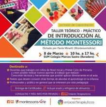 Taller introductorio al Método Montessori