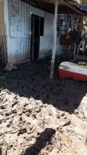 Las consecuencias de la creciente: Una familia isleña pide colaboración
