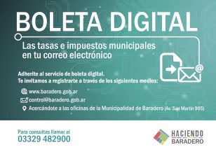 Adherite al servicio de Boleta Digital y recibílas por correo electrónico