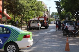 Incendio: Tomó fuego un medidor de energía en la Municipalidad