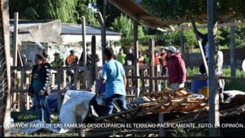 San Pedro| Usurpaciones: Policía desaloja el terreno tomado en Ansaloni y Bozzano