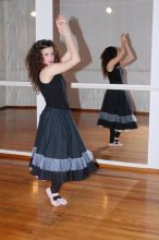 Una bailarina que nos invita a bailar