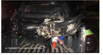 Dos jóvenes talenses muertos tras huir en moto e impactar contra una camioneta en Ruta 9