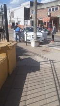 Policiales: Se descompuso manejando y chocó otro auto