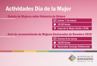 Actividades en el marco del Día de la Mujer